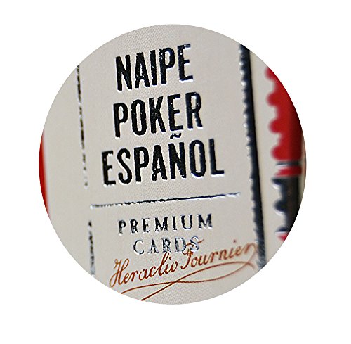 Fournier - Baraja poker español Nº 20, 55 cartas, surtido de colores azul o rojo (F21002)