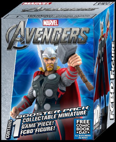 Free Comic Book Day THOR The Mighty Avenger Limited edition HeroClix Marvel Game Figure WizKids NECA Toys