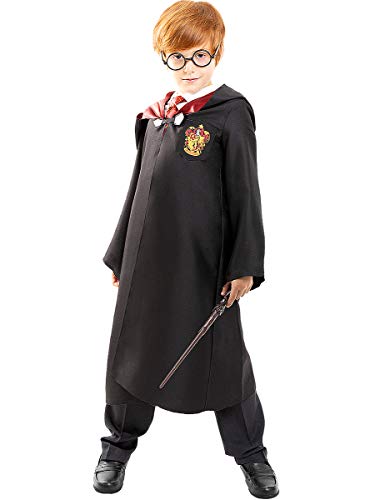 Funidelia | Capa Harry Potter Gryffindor Oficial para niño y niña Talla 10-12 años ▶ Hogwarts, Magos, Películas & Series