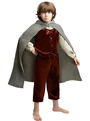 Funidelia | Disfraz de Frodo - El Señor de los Anillos Oficial para niño Talla 5-6 años ▶ El Hobbit, Películas & Series, El Señor de los Anillos, Lord of The Rings (LOTR) - Multicolor