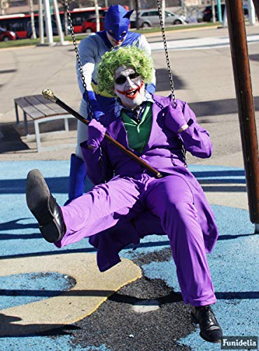 Funidelia | Disfraz de Joker - El Caballero Oscuro Oficial para Hombre Talla M ▶ Superhéroes, DC Comics, Villanos