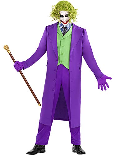 Funidelia | Disfraz de Joker - El Caballero Oscuro Oficial para Hombre Talla M ▶ Superhéroes, DC Comics, Villanos