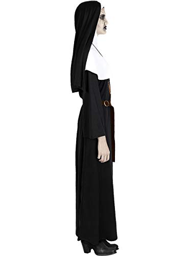 Funidelia | Disfraz de La Monja Valak Oficial para Hombre y Mujer Talla Estándar ▶ The Nun, Películas de Miedo, Terror