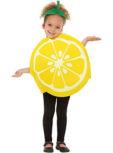 Funidelia | Disfraz de limón para niño y niña Talla 3-6 años ▶ Fruta, Comida - Amarillo
