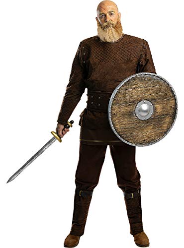 Funidelia | Disfraz de Ragnar Lothbrok Vikings Oficial para Hombre Talla XL ▶ Vikings, Vikingos, Bárbaro, Nórdico - Multicolor