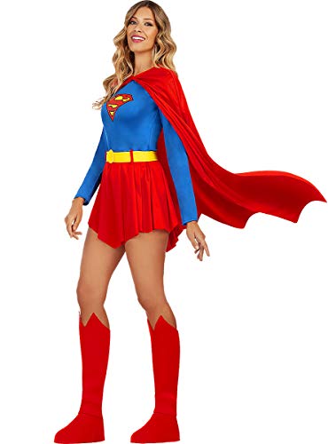 Funidelia | Disfraz de Supergirl Oficial para Mujer Talla M ▶ Kara Zor-El, Superhéroes, DC Comics