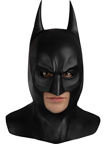 Funidelia | Máscara Batman de látex - El Caballero Oscuro Oficial para Hombre ▶ Caballero Oscuro, Superhéroes, DC Comics, Hombre Murciélago - Multicolor, Accesorio para Disfraz