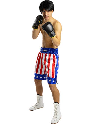 Funidelia | Pantalón de Rocky Balboa Oficial para Hombre Talla ▶ Rocky Balboa, Películas & Series, Boxeo, Profesiones - Multicolor, Accesorio para Disfraz