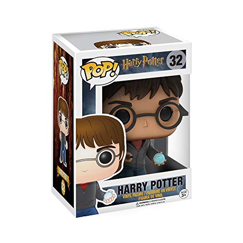 Funko Harry con Prophecy Figurina de Vinillo, Colección Harry Potter POP Movies, 9 cm (10988)