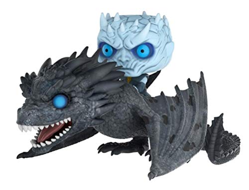 Funko Pop!-28671 Night King & Icy Viserion Rides: Game of Thrones: Viserion & Night King, Multicolor, Talla Única