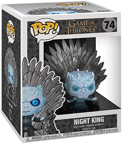 Funko- Pop Deluxe: Game of S10: Night King Sitting on Throne Figura Coleccionable, Multicolor (37794)