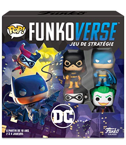 Funko- Pop Funkoverse: Gotham City Rumble Board Game, 43462, Multicolor