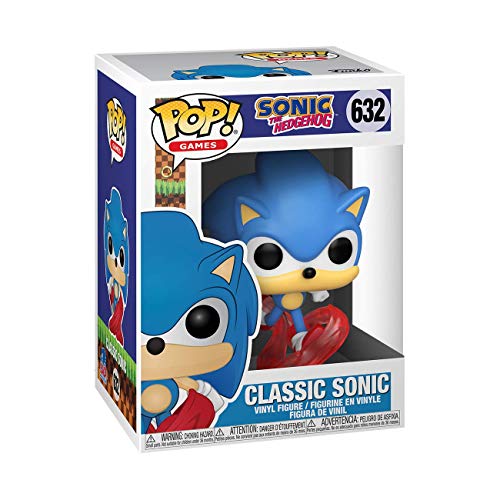 Funko- Pop Games 30th-Running Sonic Figura Coleccionable, Multicolor (51964)