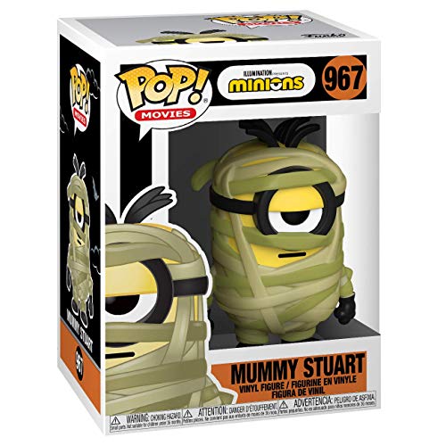 Funko- Pop Movies: Minions-Mu Mystery Minisy Stuart MuMystery Figura Coleccionable, Multicolor (49788)