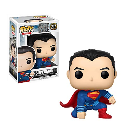 Funko Pop!- Pop Movies: DC Figura de Vinilo Superman, colección Justice League, Multicolor (13704)
