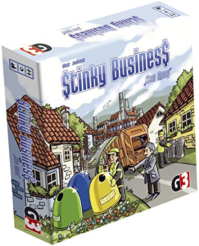 G3 Game 105747 German/English/Polish Stinky Business Board Game