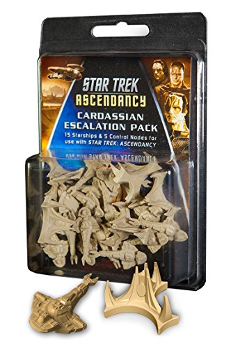 Gale Force Nine- Nein Star Trek: Ascendancy Cardassian Ship Pack - Juego de Cartas, Multicolor (ST014)