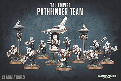 Games Workshop Tau Empire Pathfinder Team Figuras de Rastreadores Miniaturas Citade (99120113061)