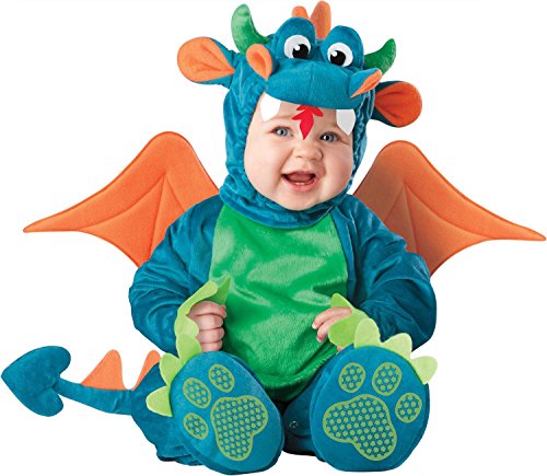 Generique - Disfraz de dragón para bebé -Lujo - 12-18 Meses (74-81 cm)