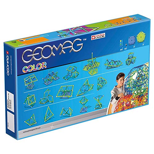 Geomag Classic Color Construcciones magnéticas y juegos educativos, 91 piezas (263), Multicolor