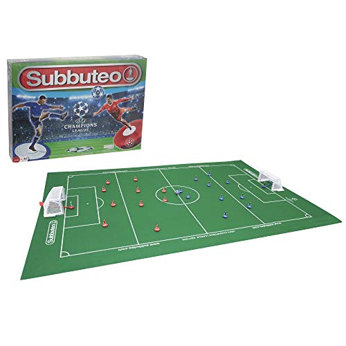 Giochi Preziosi – Subbuteo Edición Champions League, con 2 angulares, accesorios y campo de fútbol , color/modelo surtido