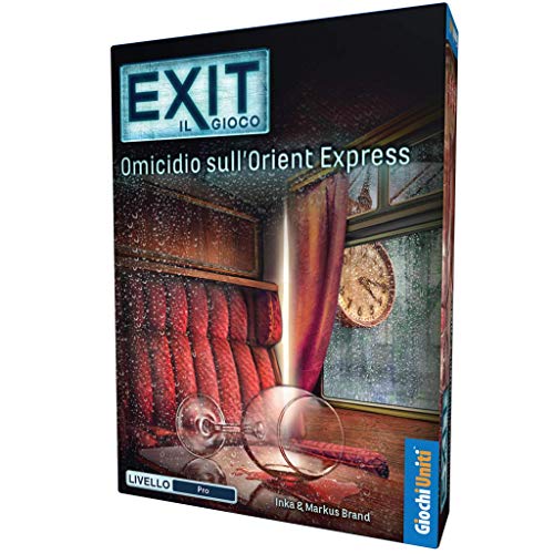 Giochi Uniti - Exit: Ocidio en Oriente Express Excape Room, Multicolor, GU333.