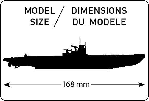 Glow2B Heller - 81002 - Maqueta para Construir - U - Boot - 1/400