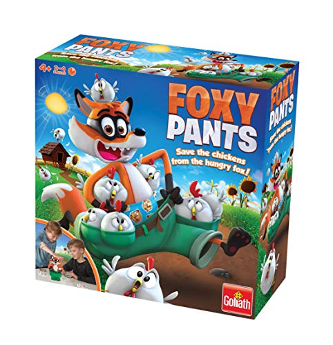 Goliath- Foxy Pants Game Salva los Pollos del Zorro Hambriento, Multicolor (GL60035)