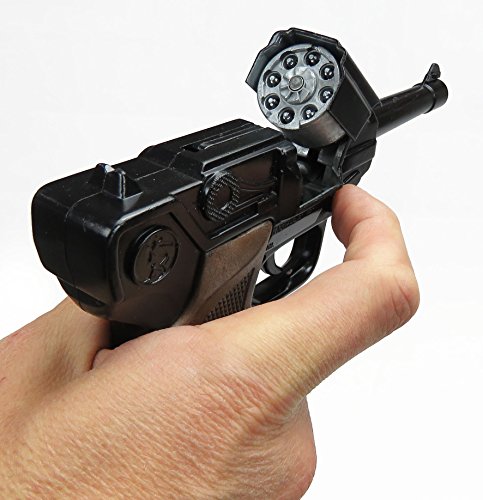 Gonher - Pistola Policía con 8 Disparos, Color Negro (124/6)