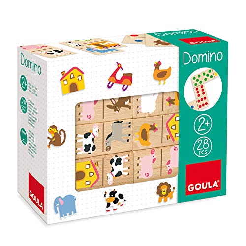 Goula - Domino granja - Juego preescolar educativo a partir de 2 años