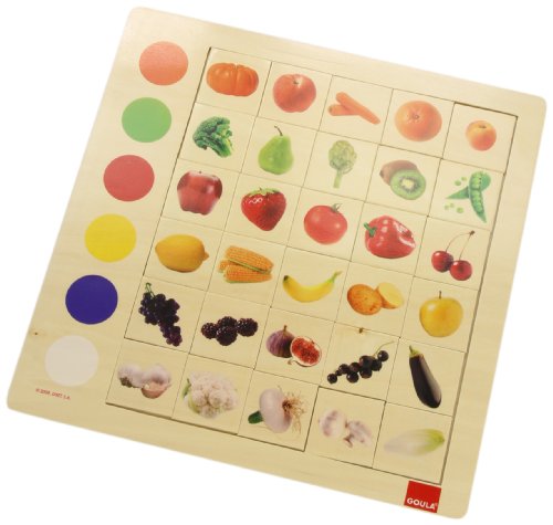 Goula - Observación colores, juego educativo de 30 piezas (Diset 55134) , color/modelo surtido