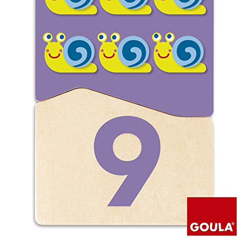 Goula Puzzle infantil para contar del 1 al 10 , color/modelo surtido