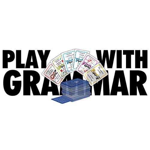 GRAMMARGON® Play & Learn English Grammar by Topic: Present Simple VS Present Continuous/Progressive | juego de cartas para aprender inglés- niños y adultos, A1-C2, Edición Internacional en inglés