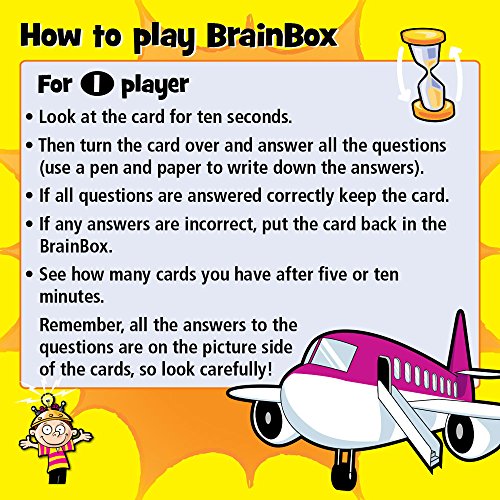 Green Board Games Brain Box - Juego de Preguntas sobre Historia Mundial (en inglés)