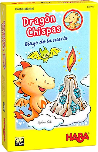 Haba- Dragón Chispas Bingo de la Suerte-ESP Juego de Mesa (Habermass H305493)