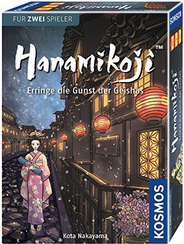Hanamikoji - Erringe die Gunst der Geishas: Spiel für 2 Spieler