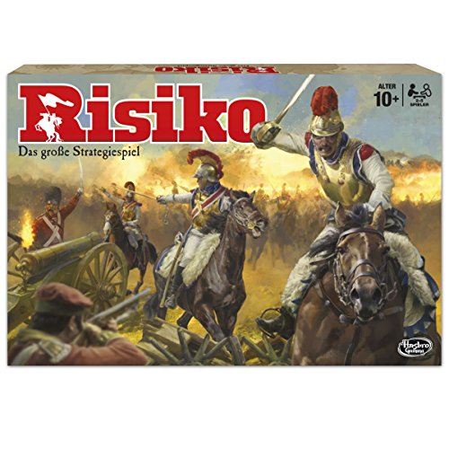 Hasbro B7404 - Risk, Juego de Estrategia, 10 Año(s), 56 Piezas, Caja) , colores/modelos Surtido - Idioma Aleman