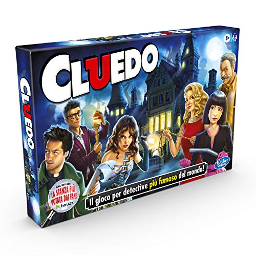 Hasbro Gaming Cluedo - Juego en Caja, versión 2020 en Italiano