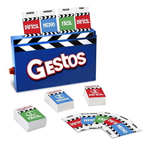 Hasbro Gaming Gestos (Versión Española) (B0638105) + Jenga Classic, única (A2120EU4)