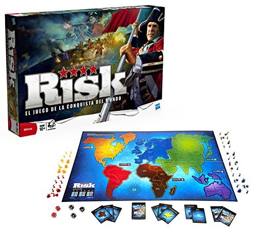 Hasbro Gaming - Juego de Estrategia Risk (28720105) (versión española)
