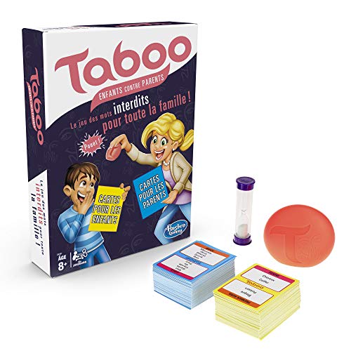 HASBRO GAMING - Taboo, Family Edition - Juego de mesa, juego de rompecabezas franc�s