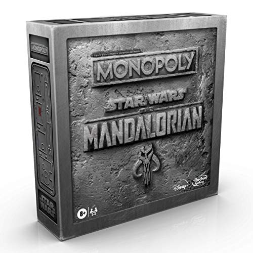 Hasbro Monopoly Edición Star Wars The Mandalorian, Juego en Caja Inspirado en la Serie de televisión The Mandalorian