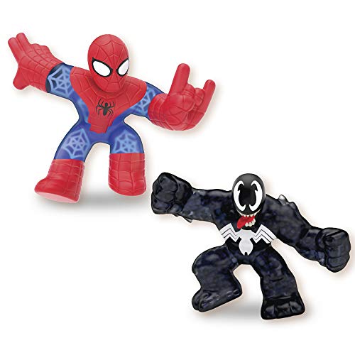 Heroes de Goo Jit Zu - Pack 2 Héroes Marvel (Spiderman Vs Venom)