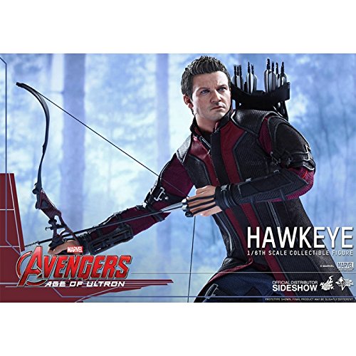 Hot Toys Figura de Hawkeye de los Vengadores de la Edad de Ultron Escala 1:6