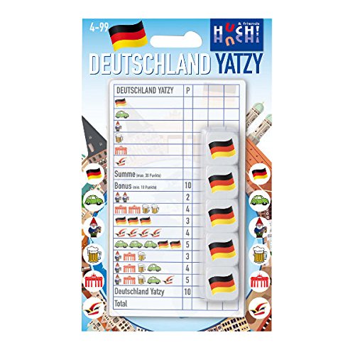 Huch & Friends 879622 Yatzy - Juego de Cartas de Alemania (Contenido en alemán)