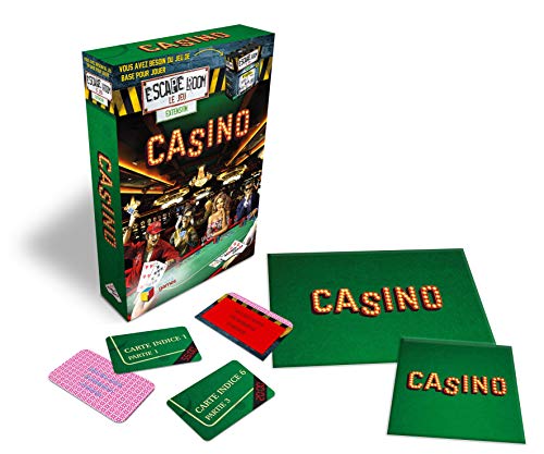 Identity Games Escape Room The Game Casino Adultos Juego de Pensamiento Lateral - Juego de Tablero (Juego de Pensamiento Lateral, Adultos, 60 min, Niño/niña, 16 año(s), 99 año(s))