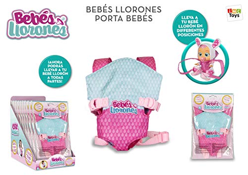 IMC Toys - Bebés Llorones, Portabebés (90019)