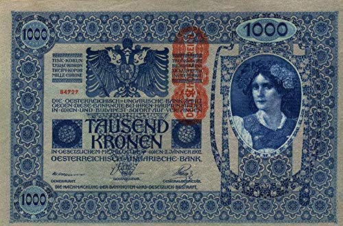 IMPACTO COLECCIONABLES Billetes Antiguos - Billetes del Mundo - Imperio Austro-Húngaro, el Billete de los 10 Idiomas