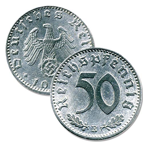 IMPACTO COLECCIONABLES Segunda Guerra Mundial - 6 Monedas Nazis del Tercer Reich