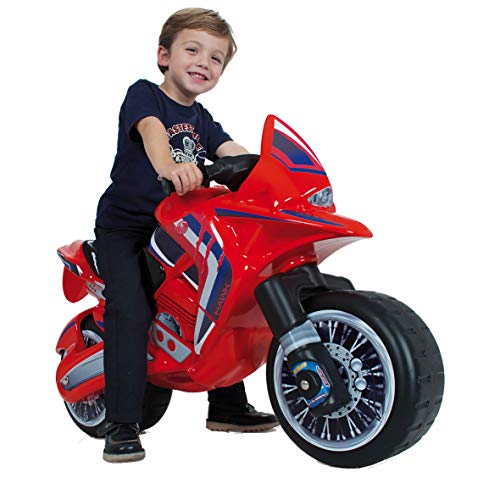 INJUSA - Moto correpasillos Hawk Color Rojo para Niños de más de 3 años, (193/000)